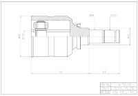 Шрус inner IN-TO-05 Шрус inner IN-TO-05