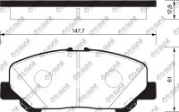 Тормозные колодки TG-1527/PN1527* Ti·GUAR