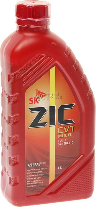 ZIC ATF CVT MULTI 1л HMMF,HCF-2/SP-III/SP-IV/J1,J4/NS-2,CVTF/TC,FE (132631) (ЖЕЛТЫЙ ЦВЕТ) (ИМПОРТ)