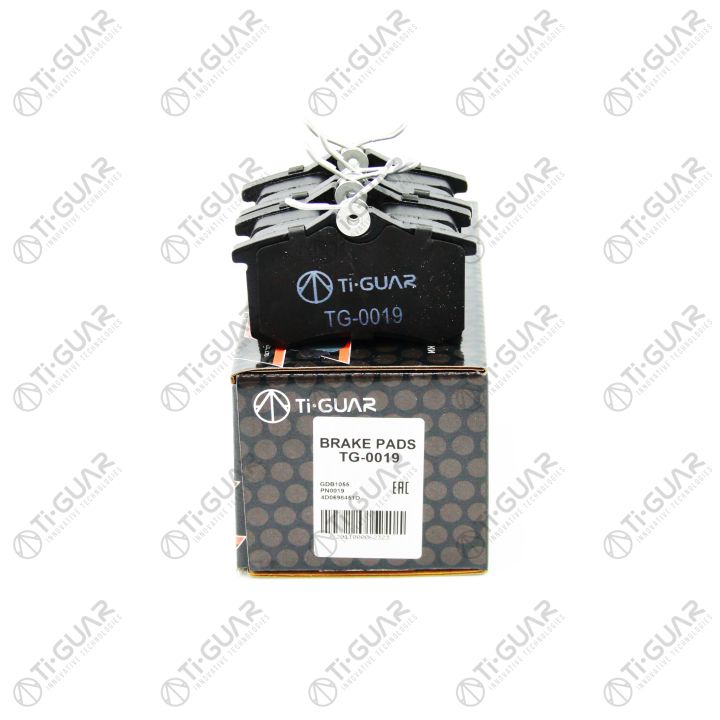 Тормозные колодки TG-0019/PN0019* Ti·GUAR Тормозные колодки TG-0019/PN0019* Ti·GUAR