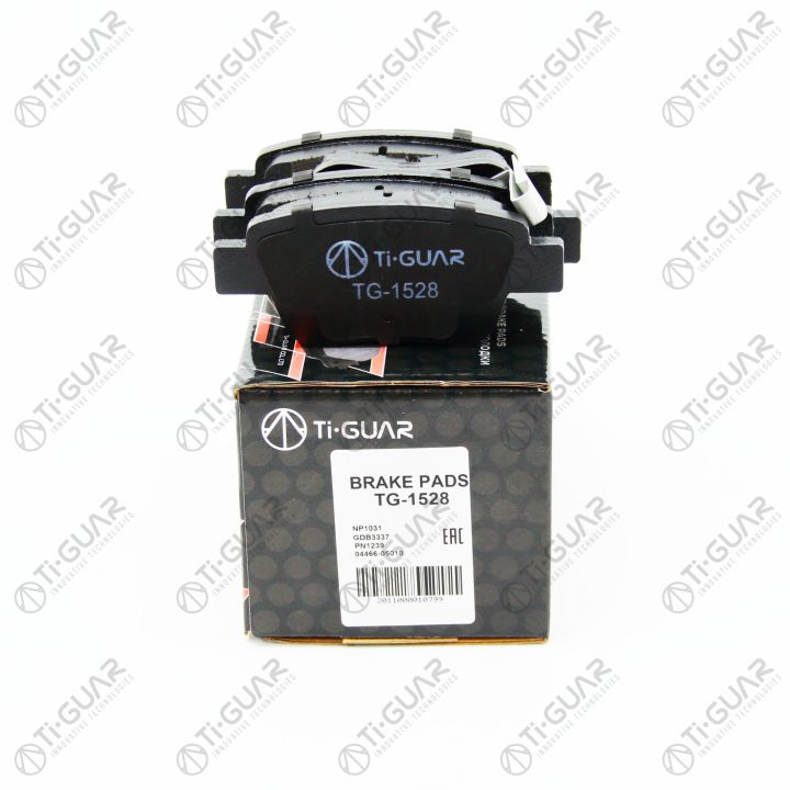 Тормозные колодки TG-1528/PN1239* Ti-Guar Тормозные колодки TG-1528/PN1239* Ti-Guar