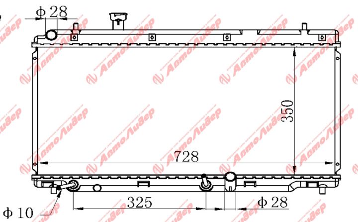 Радиатор HD-GJ-1216
